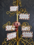 KK1708 - Mini hanging Xmas signs 10cm