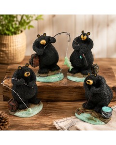K1361 - Black fishing bears