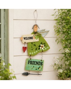 K768 - Welcome angel plaque