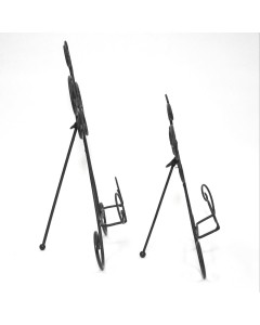 28.5cm High Metal plate stand