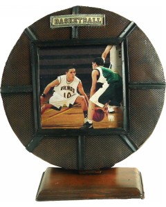 Metal Basketball photo frame