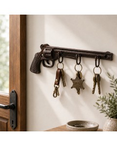 Metal Pistol Key Holder