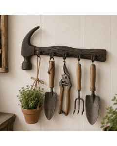 Metal Hammer Key Holder