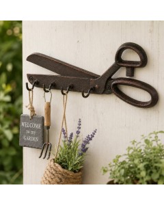 Garden Scissors Key Holder