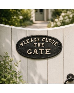 Close the Gate Plaque