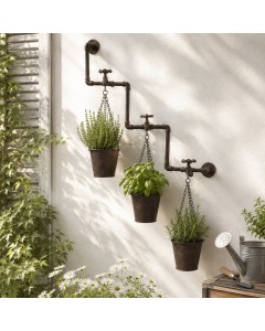 Zig zag 3 faucet pot holder