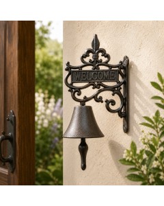 Fleur De Lis welcome bell