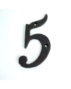 Italic wrought iron number 5