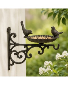 Birdfeeder with hook