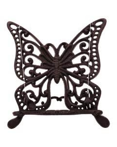 Iron butterfly recipe holder