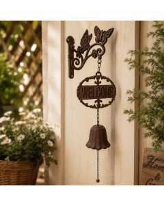 Welcome butterfly door bell