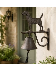 Iron Dog With Bell