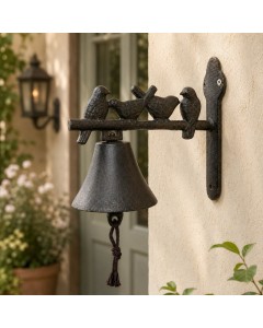4 Iron Birds With Bell