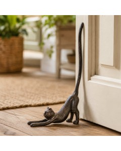 Iron Cat Door Stop