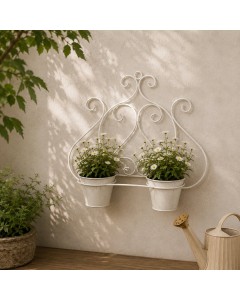 classic twin swirl planter