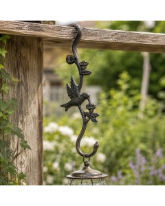 Cast Iron S Hummingbird Hook bracket