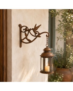 Cast Iron Hummingbird Wall bracket