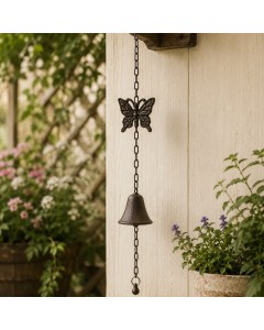 Cast iron Butterfly Windchime