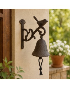 Cast Iron Birdy Door Bell