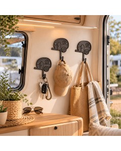 Caravan wall hook