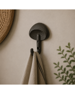 Mushroom wall hook