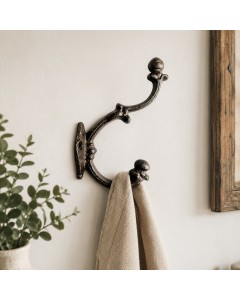 ANTIQUE DUAL HOOK
