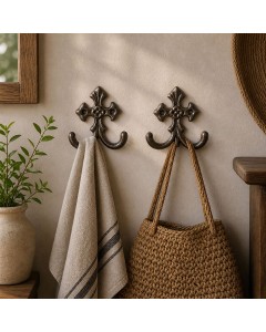 ANTIQUE DUAL HOOK