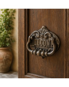 WELCOME DOOR KNOCKER
