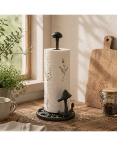 Mushroom Paper Towel Holder