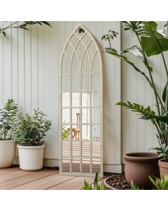 Ivory Cathedral Mirror