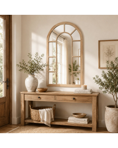 KA3631 - Sunburst Window Arched mirror
