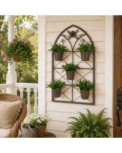 Rustic Charm Window Garden
