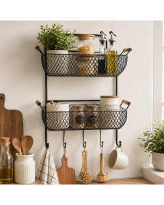 Elevate Mesh Wall Organizer