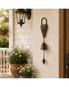 Vintage Heart Lock Door Bell