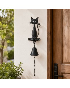 Vintage Kitty Chime Bell