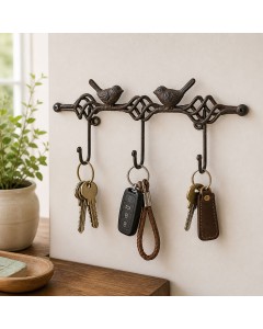 Love bird key rack