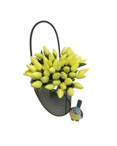 KB6022-YE - Yellow Tulip bunch 12