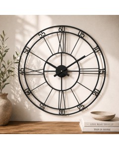 Nue-Classic Roman numeral wall clock