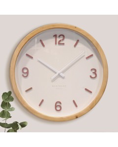 Oak Harmony Wall Clock