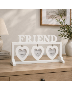 3 Hearts Friend photo frame