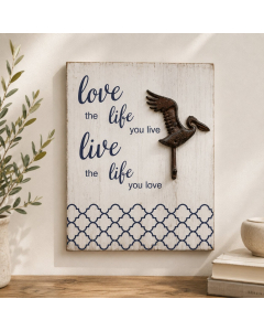 Live Laugh Love Wall Plaque