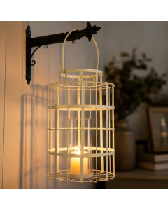 KD7041 - White wire hanging patio lamp