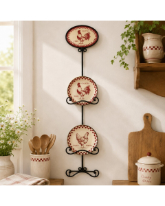 KE1473 - Farm life double plate rack