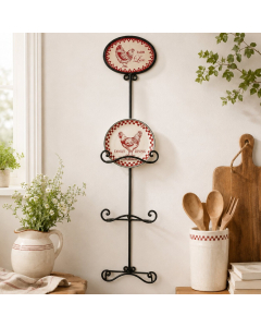 KE1474 - Farm life triple plate rack