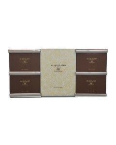 KG4025 - Silver Plated Tarnish Resistant 5 Photo Frame