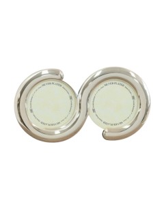 KG4028 - Silver Plated Tarnish Resistant S Shaped Frame