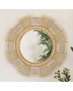 KG4101 - Solara Rattan Wall Mirror