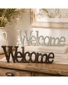 KK1490 - Small wooden Welcome cutout
