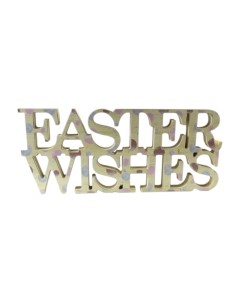 KK1509 - Easter wishes polka dot cut out
