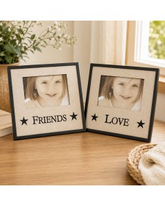 KK1586 - Embroided Love / Friends photo frame